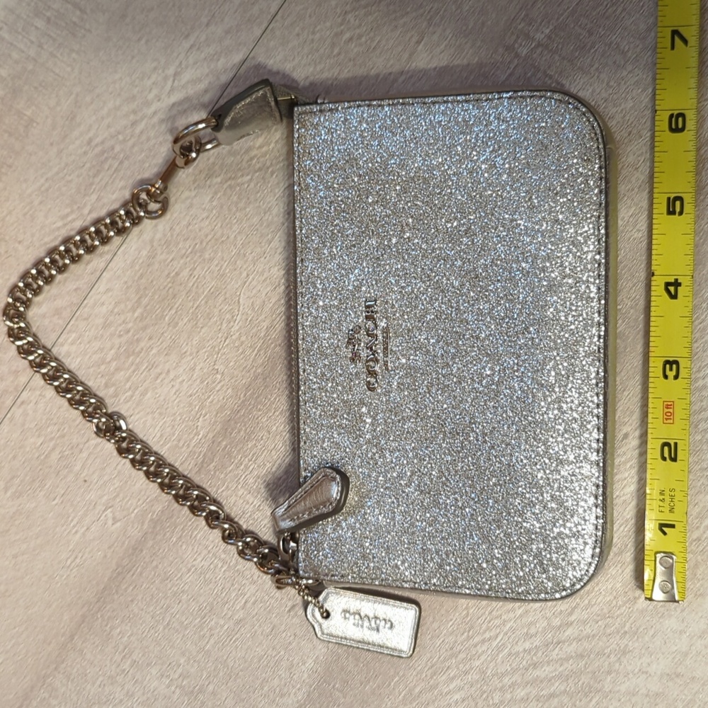 Coach Rare Glitter Wristlet/Clutch - Picture 3 of 8